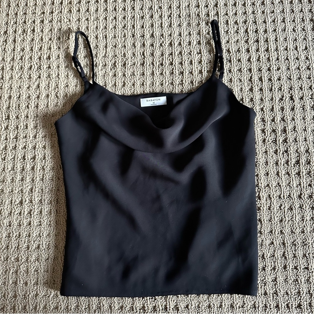 Aritzia Black Camisole Top